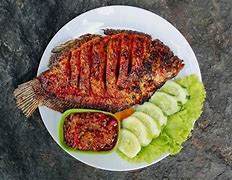 Ikan Salmon Bumbu Merah