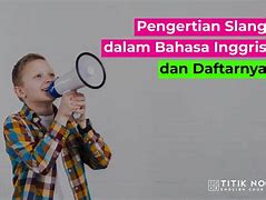 Kata Sapaan Slang Bahasa Inggris