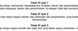 Pasal 30 Ayat 2 Berisi Tentang Apa